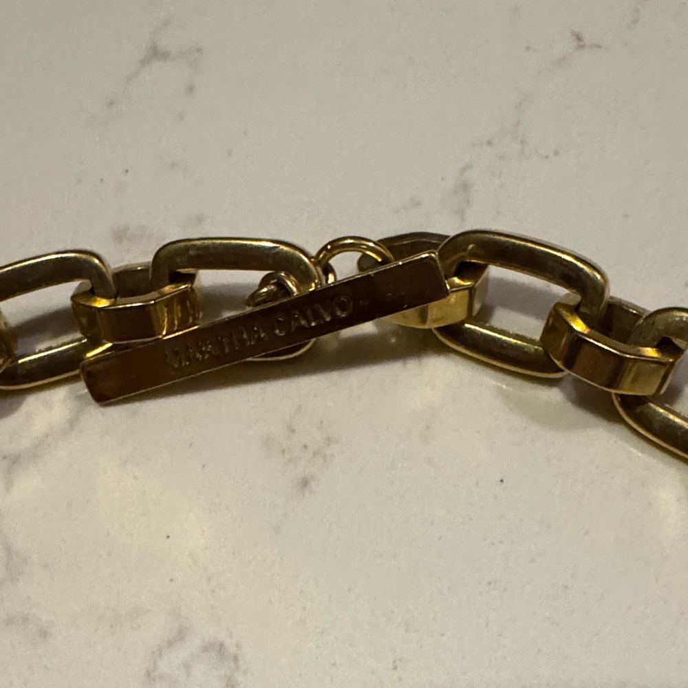 Martha Calvo 14ct Gold-plated Tribeca Chain Necklace - Picture 4 of 5